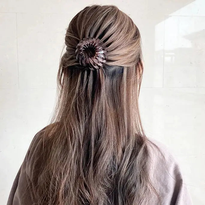 Chignon cheveux strass élégant pour coiffures raffinées - TayShop