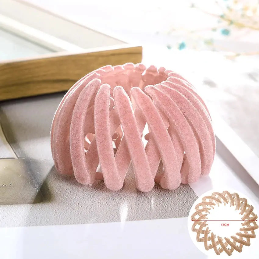 Chignon cheveux strass élégant pour coiffures raffinées - TayShop