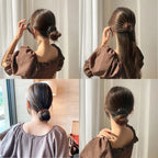 Chignon cheveux strass élégant pour coiffures raffinées - TayShop