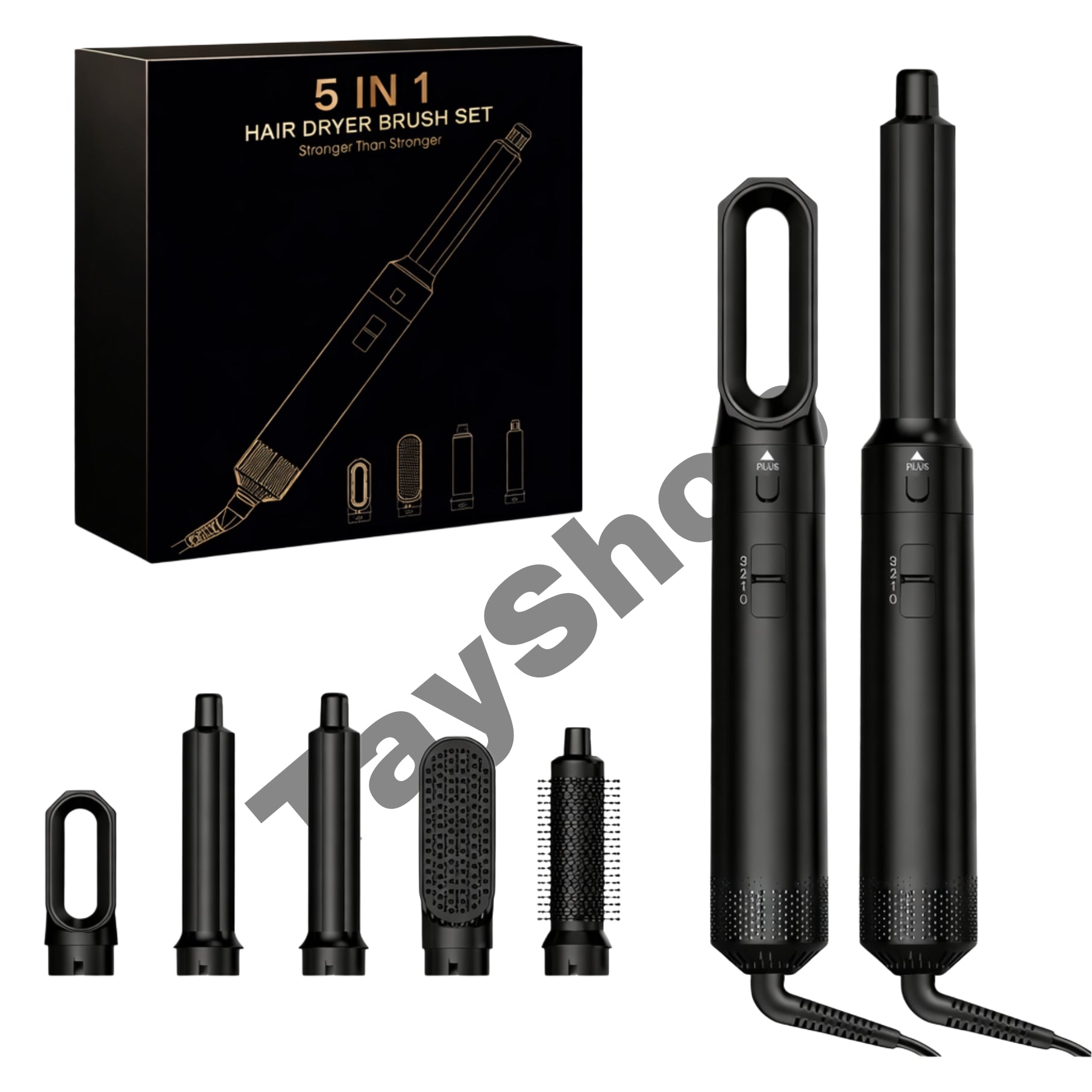 Brosse soufflante 5 en 1 pour brushing et coiffage