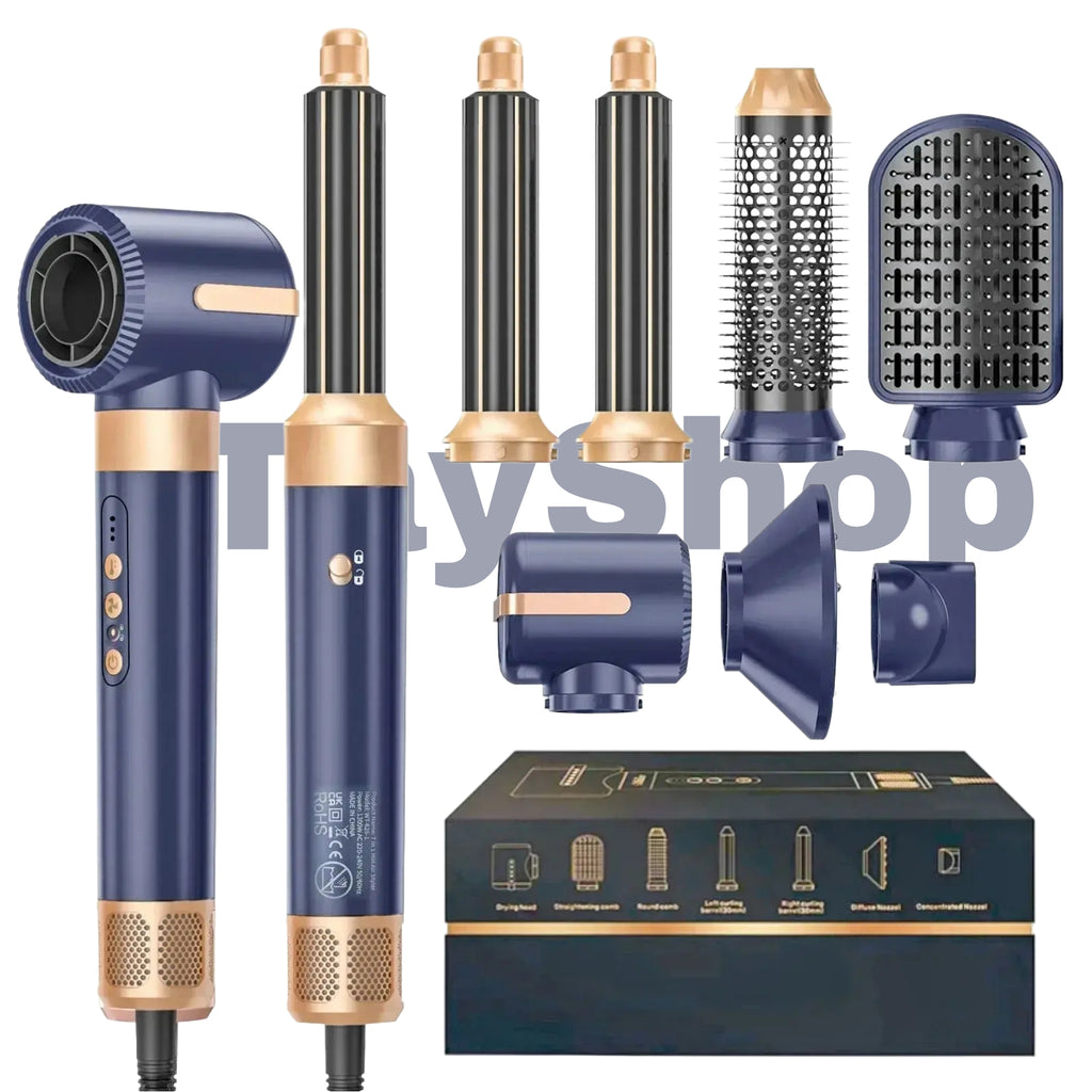 Brosse soufflante multifonction 7 en 1 – Coiffage pro à domicile