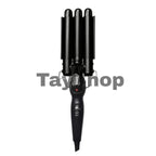 Boucleur triple professionnel pour boucles wavy longue tenue