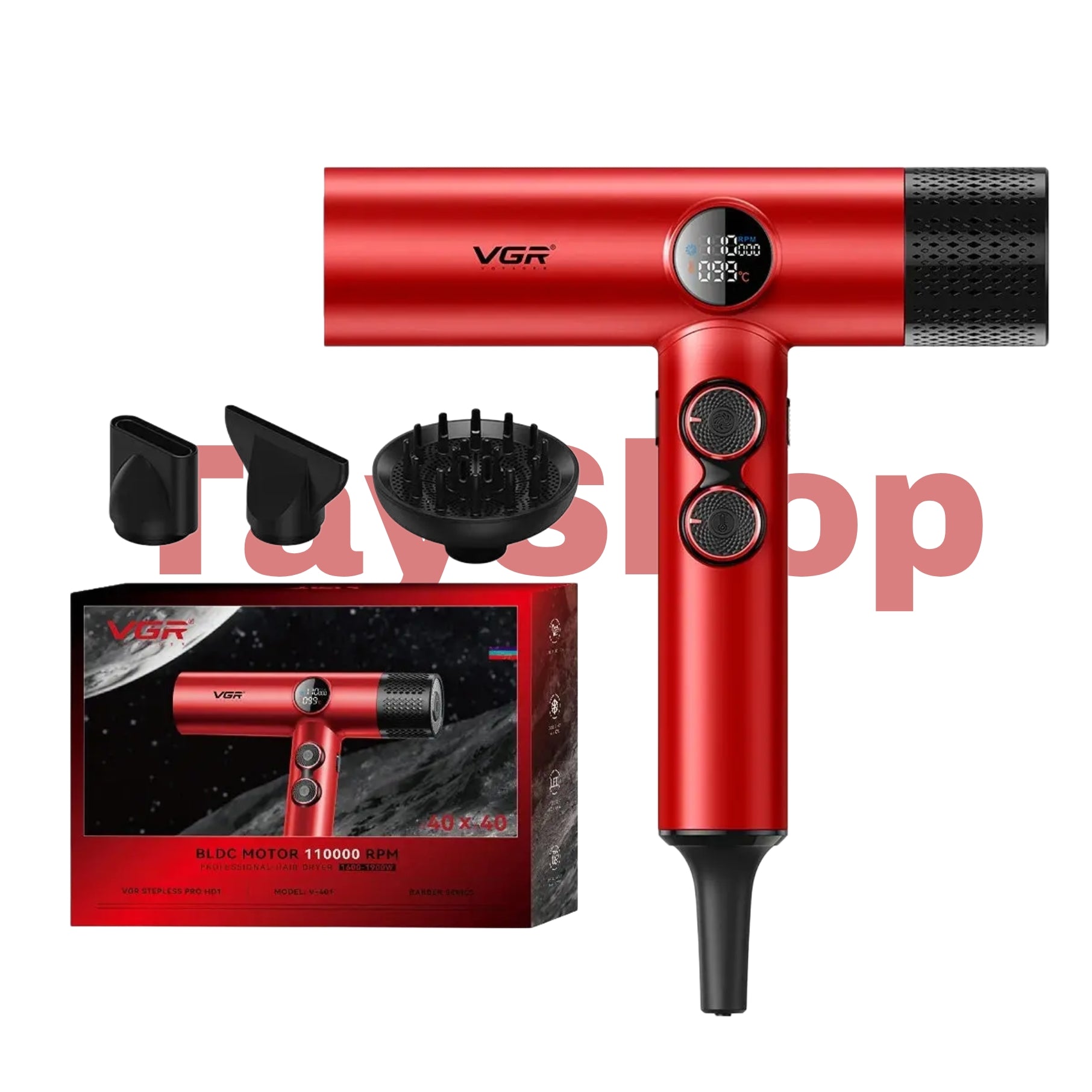 Sèche-Cheveux Professionnel VGR