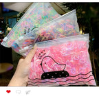 Élastiques cheveux silicone résistants et multicolores - TayShop