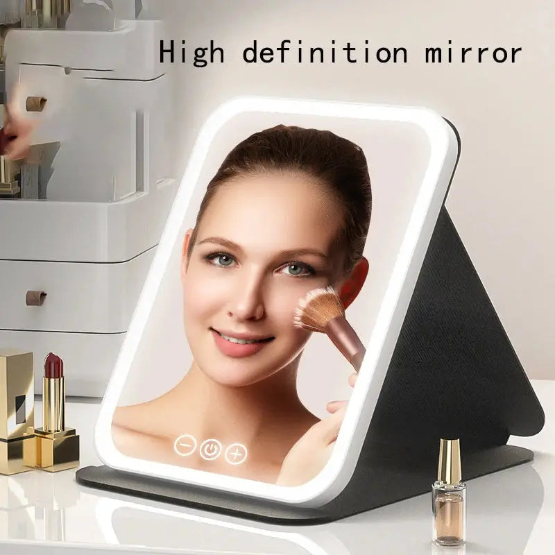 Miroir LED rechargeable – Éclairage parfait pour maquillage - TayShop