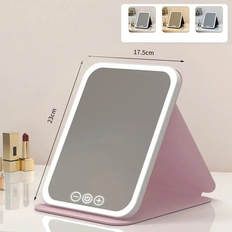 Miroir LED rechargeable – Éclairage parfait pour maquillage - TayShop