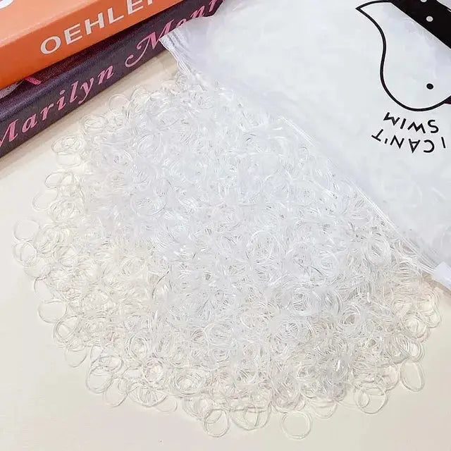 Élastiques cheveux silicone résistants et multicolores - TayShop