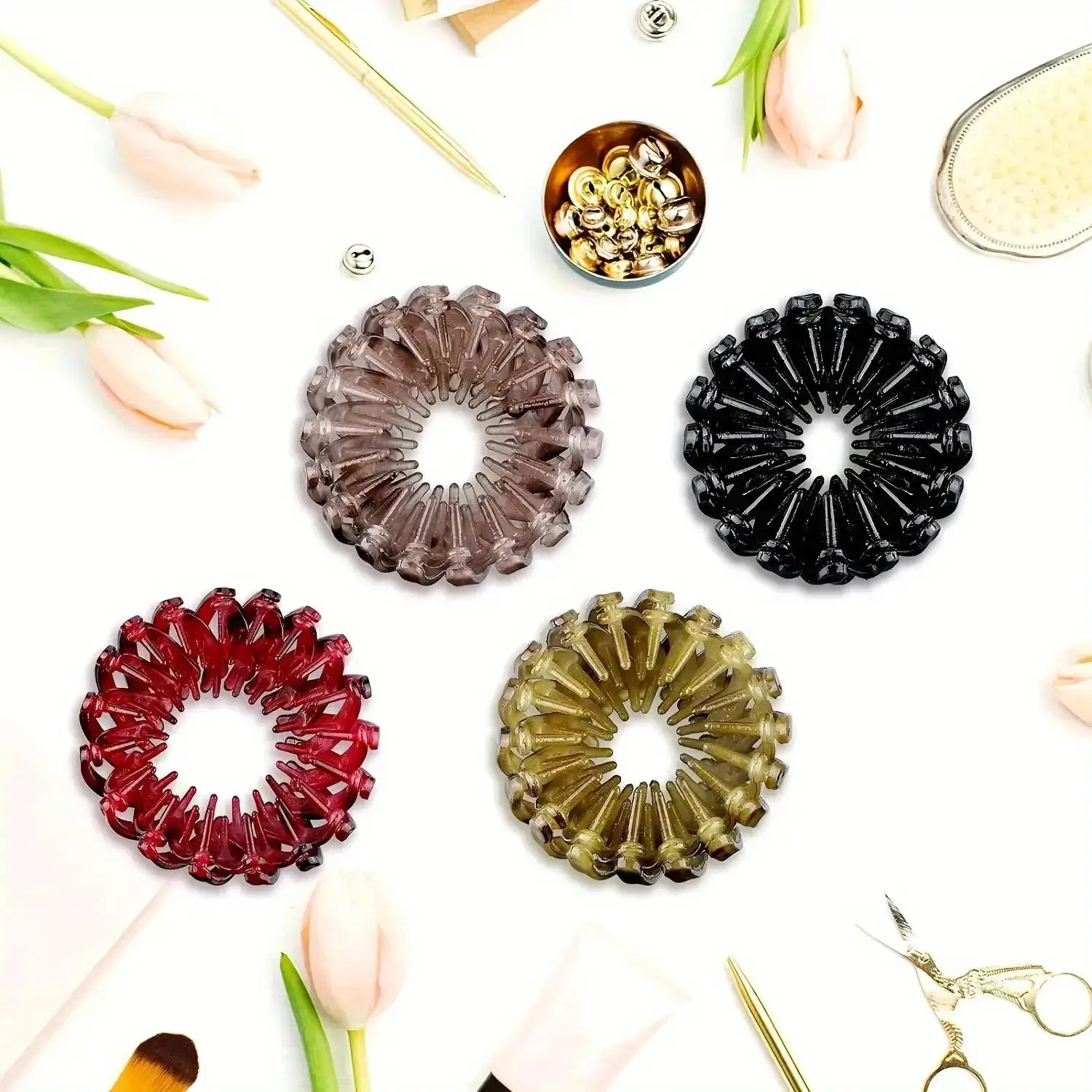 Élastiques à cheveux en spirale confortables et résistants - TayShop