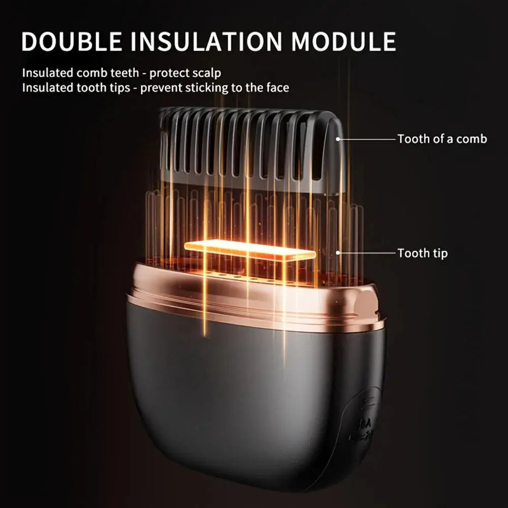 Brosse lissante sécurisée – Protection cuir chevelu avancée