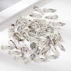 Barrettes cheveux argent élégantes et résistantes - TayShop