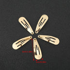 Barrettes cheveux argent élégantes et résistantes - TayShop