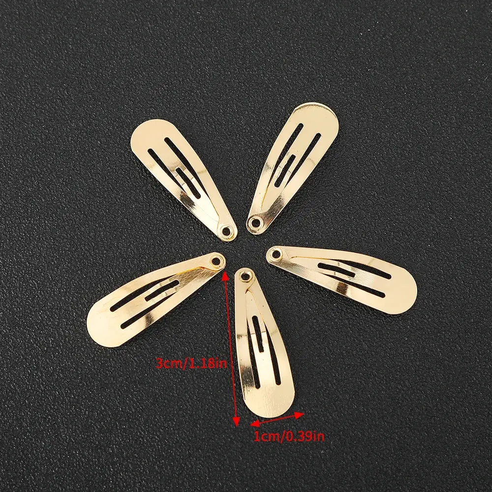 Barrettes cheveux argent élégantes et résistantes - TayShop