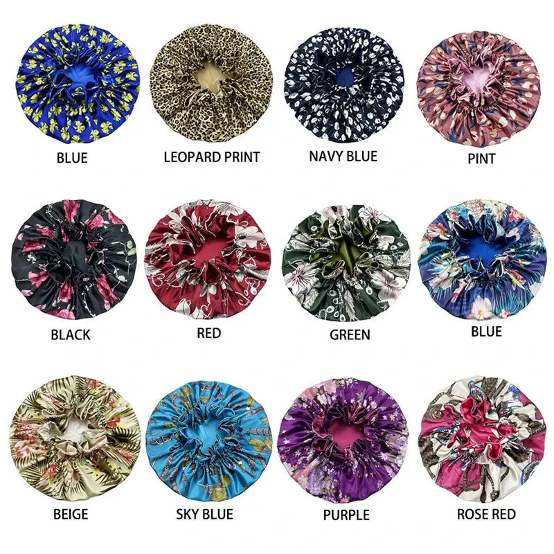 Bonnet Satin Multicolor - TayShop