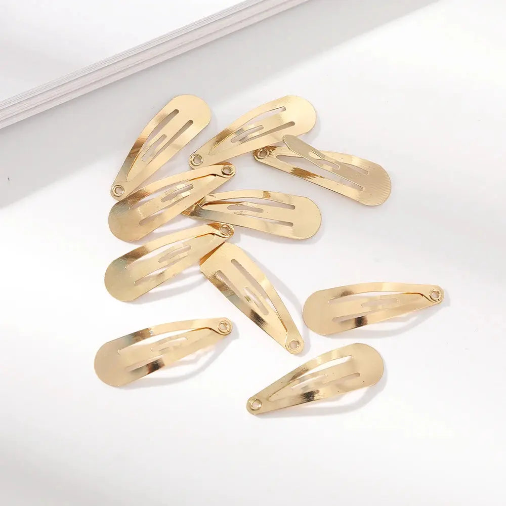 Barrettes cheveux argent élégantes et résistantes - TayShop