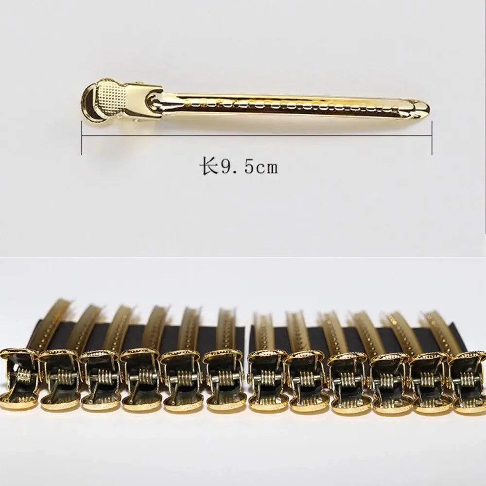 Pince à cheveux dorée élégante – Accessoire coiffure chic - TayShop