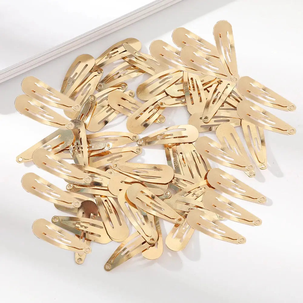 Barrettes cheveux argent élégantes et résistantes - TayShop